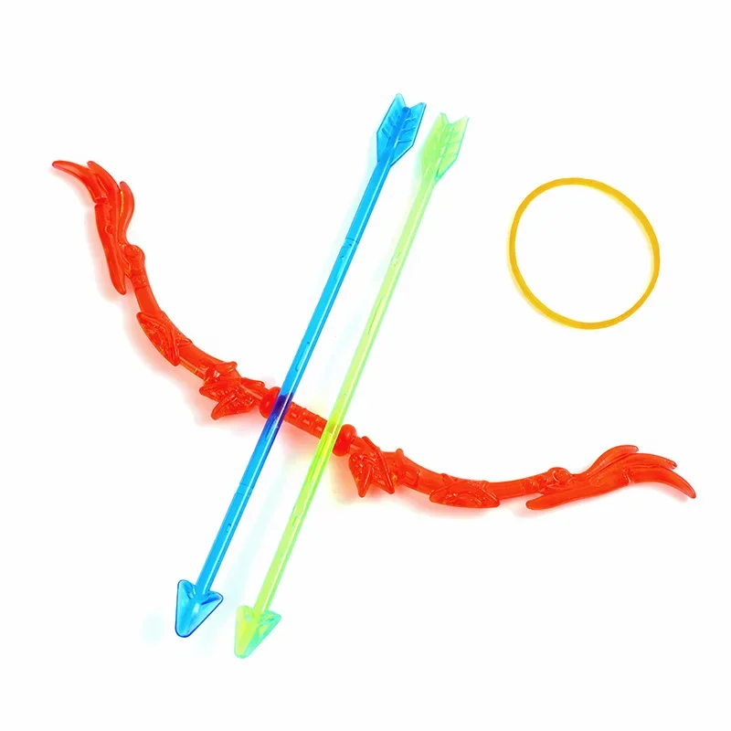 Children Shooting Outdoor Sports Toys Bow and Arrow with Suction Cups Children's Plastic Toys Outdoor Fun Toys Bow Arrow Sucker