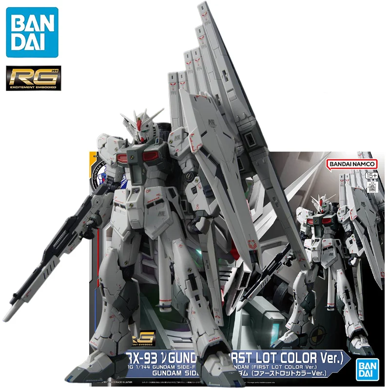 

В наличии BANDAI GUNDAM SIDE-F LIMITED RG 1/144 RX-93 V GUNDAM (ПЕРЫЙ ЛОТ ЦВЕТ Версия) Аниме Фигурки Сборка Модель Игрушки