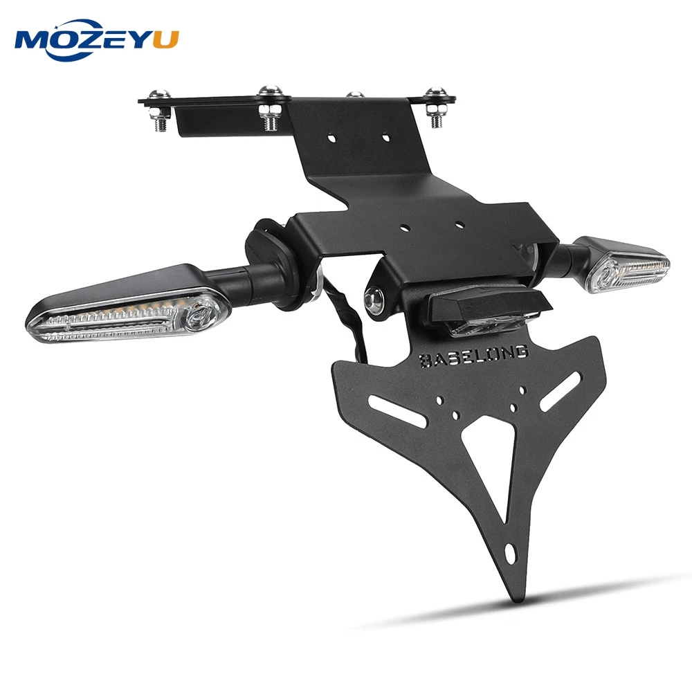 For YAMAHA MT-03 YZF R3 MT03 YZF-R3 MT-25 R252015-2026 2025 Motorcycle License Plate Holder Fender Eliminator Tail Tidy Bracket