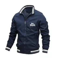 2023 LONSDALE Logo Aviator Stand Collar Jacket Men's Casual Slim Baseball Jacket Latest Spring Fashion High Quality Jacket