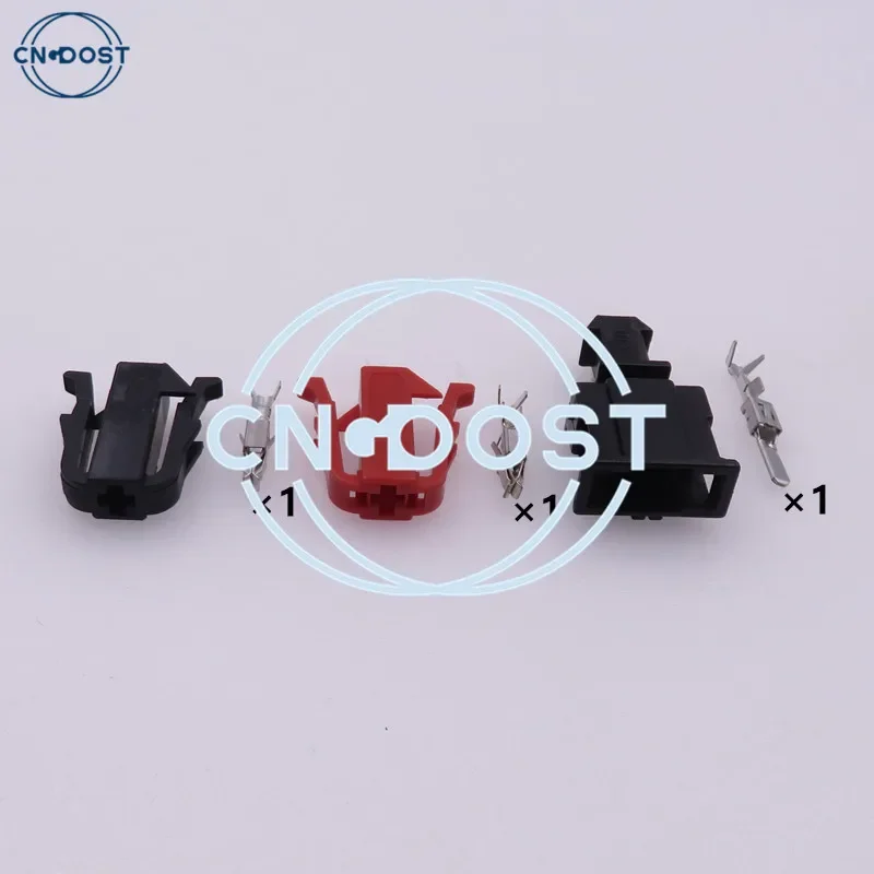 1 Set 1 Pin 1-929595-1 191972701 Automotive Socket Sensor Plug AC Assembly Electrical Power Cable Connector For VW Toyota
