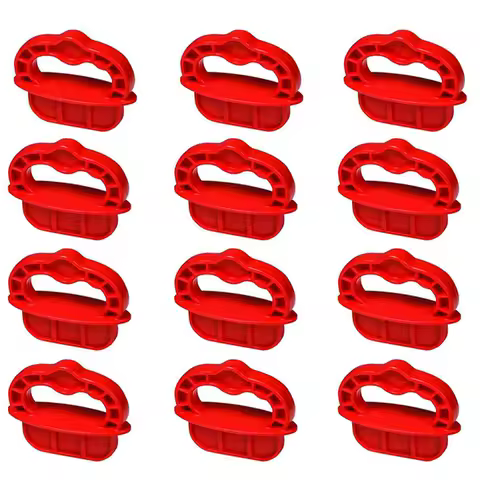12Pcs Deck Board Spacer Rings Portable Deck Jig Spacer Rings Deck Fixture Spacing Ring for Pressure Treated Composite Plank