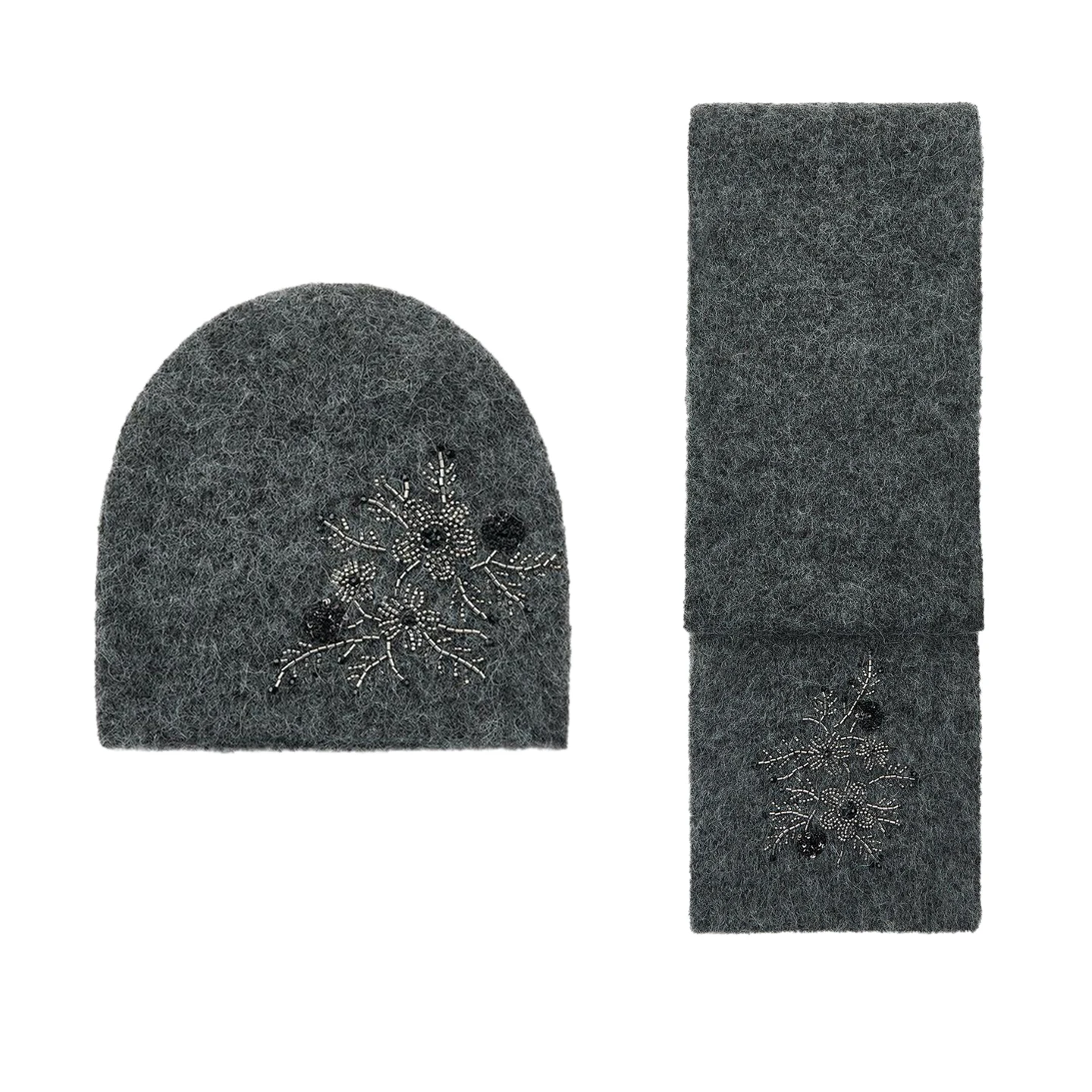 Mat Floral Embroide… - image