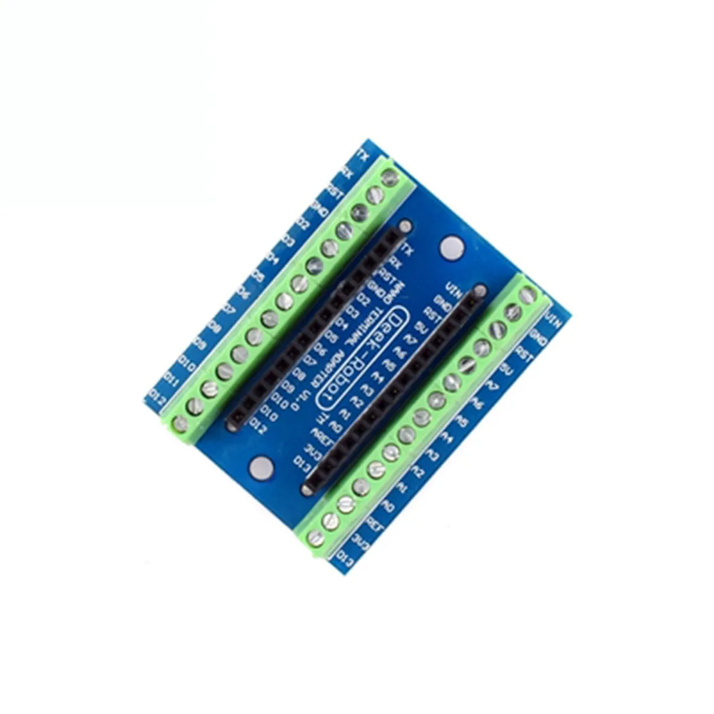 ATMEGA328P ATMEGA328P-AU Module Nano V3.0 3.0 Controller Standaard Terminal Adapter Uitbreidingskaart Extension Shield Voor Arduino
