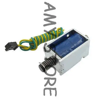 DC 24V 1.3A 2mm 0.45kg Actuator Linear Push Solenoid Electromagnet DS-0630S
