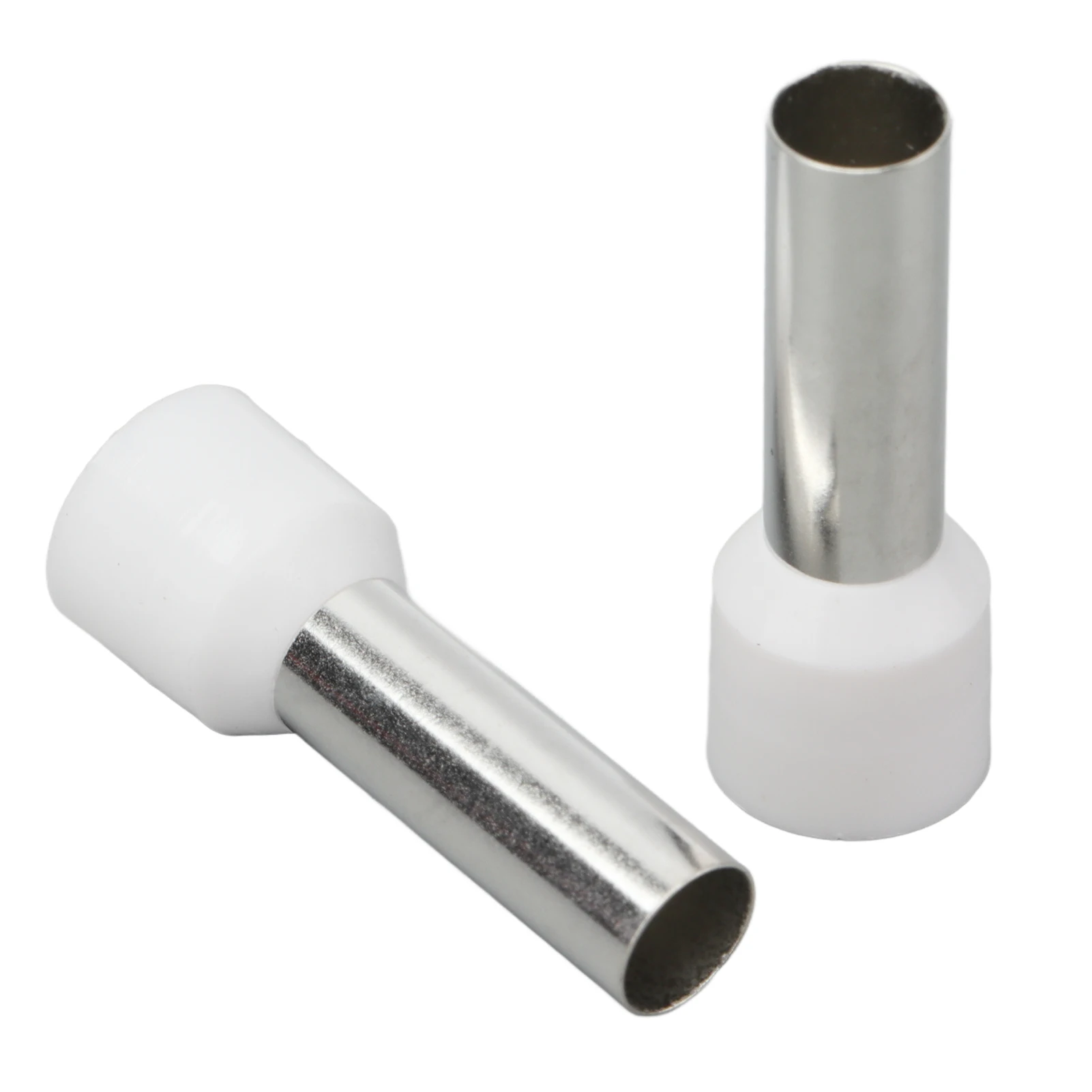 100Pcs Insulated Ferrule Pin Crimp Terminals Made of Good Quality Copper PVC Materials Durable EU Style Cord End Connectors