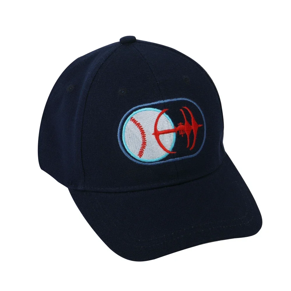 1:1 Deep Space Nine Hat Niners Logo Embroidery Baseball Cap Sun Hat Costumes Cosplay Props