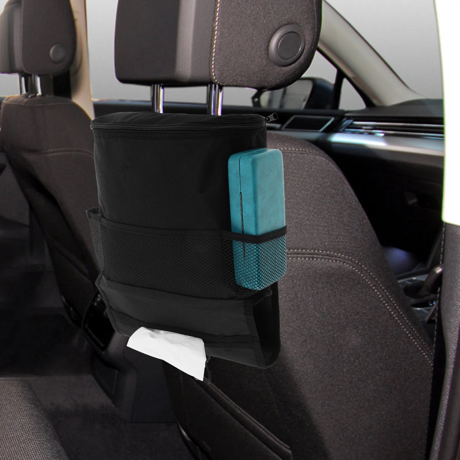 

Car Insulation Hanging Bag Oxford Cloth Large Capacity Cooler Storage ganizer Seat Back Travel Heat Preservation Snack