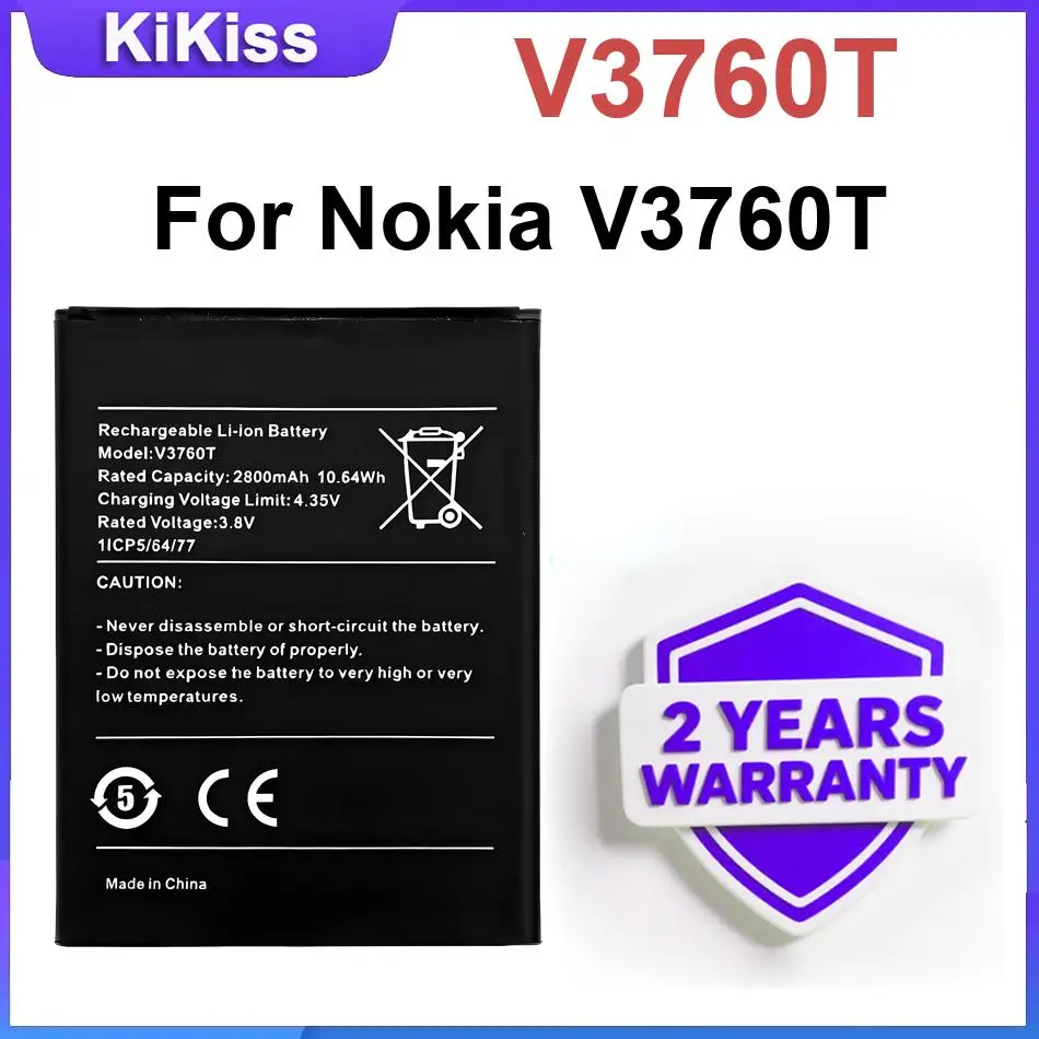 Li-ion Polymer Batteries V3760T For Nokia V3760T