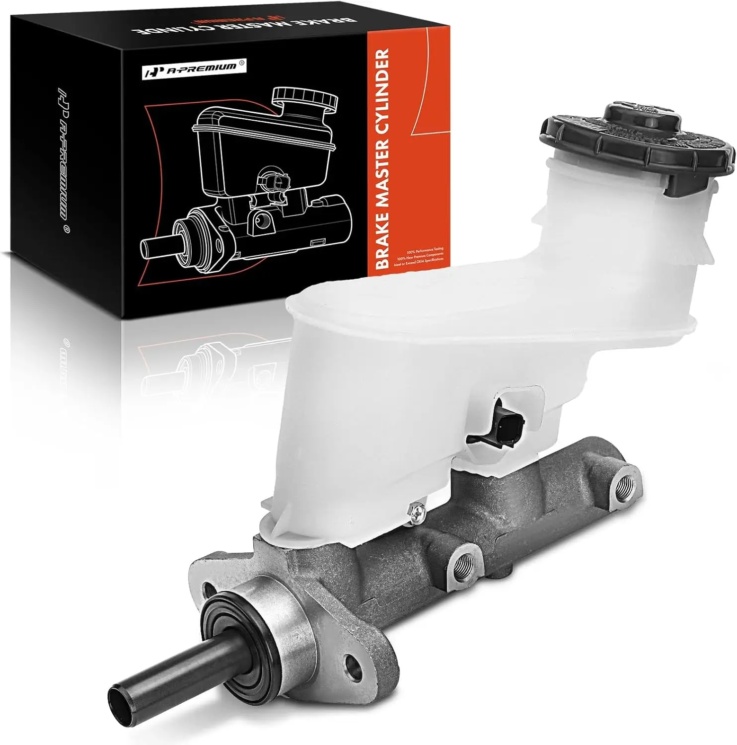 

Главный тормозной цилиндр с резервуаром и крышкой, совместимый с Honda Accord 2003 2004 2005 2006 2007 L4 2.4L 46100SDAA01 133089 PMF726