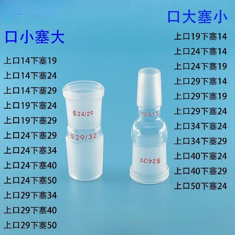 

Glass adapter, small plug, large plug, small plug, adapter, adapter, various specifications