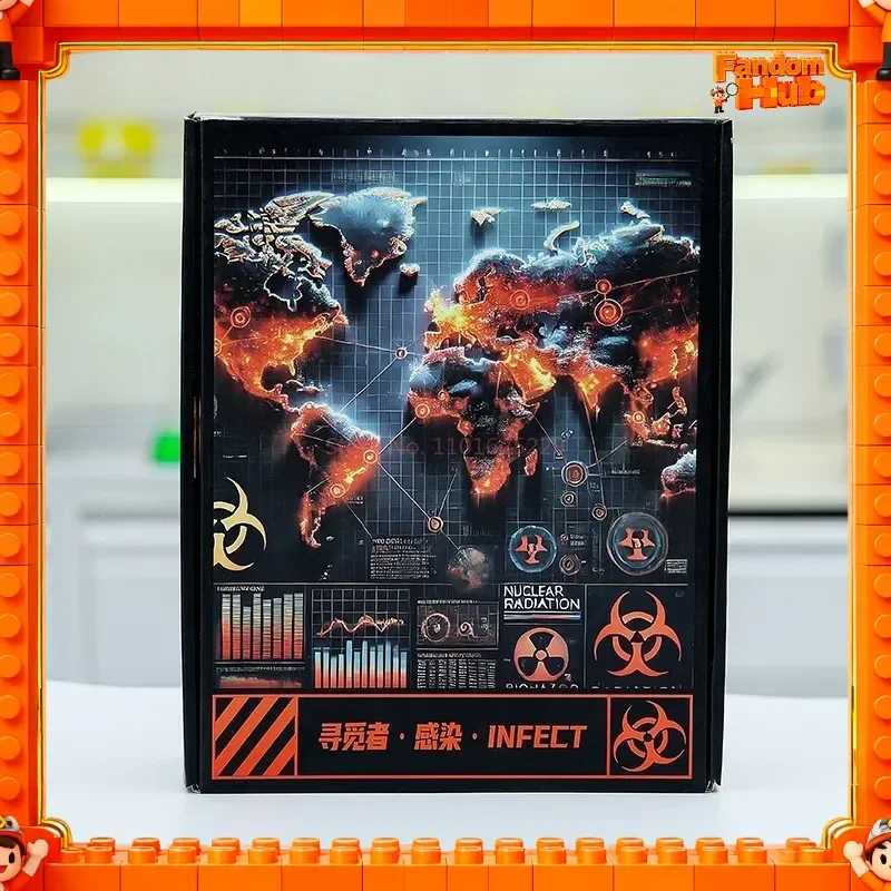 جديد وصول الشر المقيم اليدوية عينة مجموعة الزجاجات: Number.3 Infect سلسلة Diy فيروس أطقم منمذجة Biohazard Merchtoy الهدايا