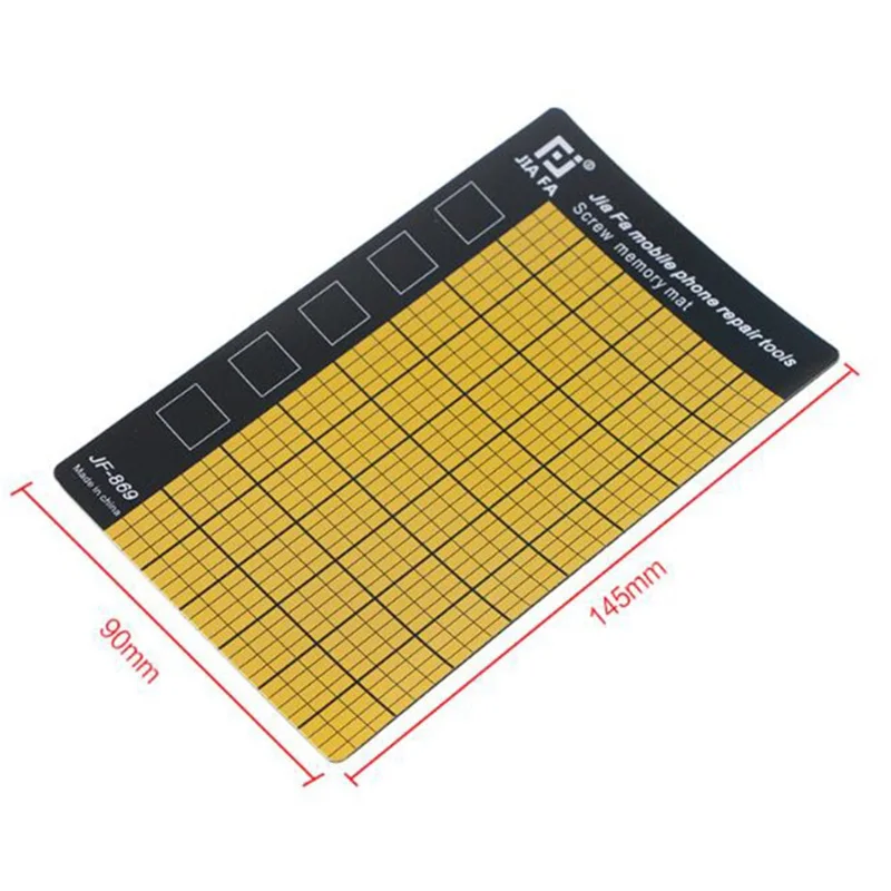 2pcs Magnetic Screw Memory Mat Mini Chart Work Pad for Little Small Screws Holds Repair Tools   5.7x3.5inch