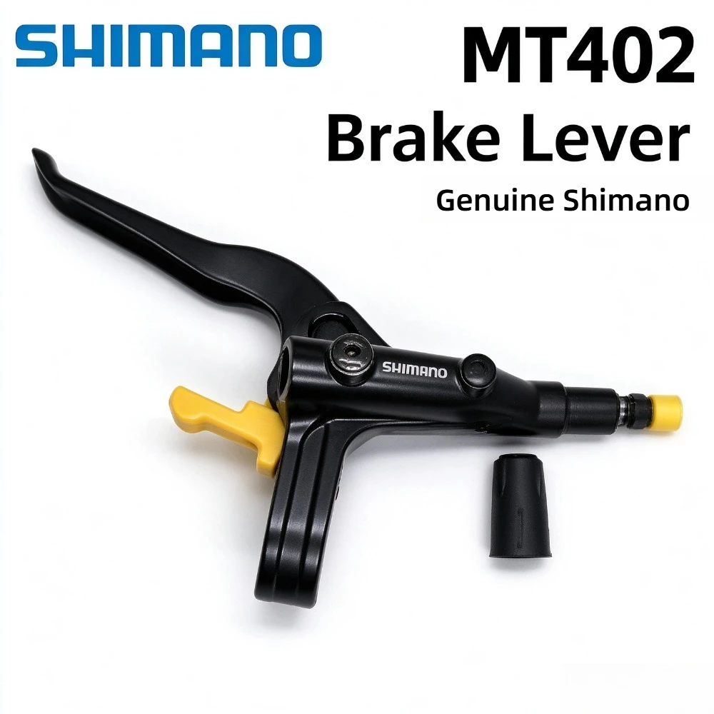 Shimano BL-MT402 + BR-MT410 2-Piston Split Type Mountain Bike Hydraulic Disc Brake Front Rear Post Mount Complete Upgrade Kit