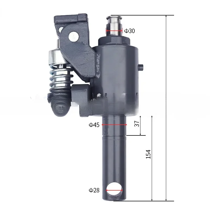 Manual Hydraulic Truck Oil Cylinder Original Authentic Oil Pump Trailer Jack 2.5 Tons 3 Tons 5T