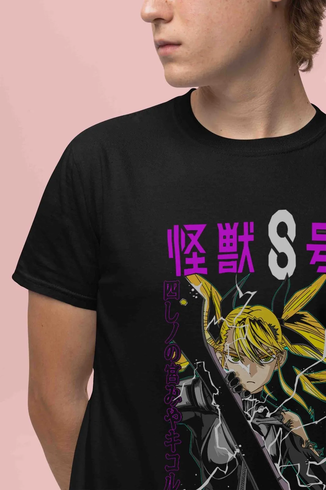 Kaiju N 8 Shirt Kafka Tshirt Mina Ashiro T-Shirt Reno Kikoru Top Isao Anime Tee