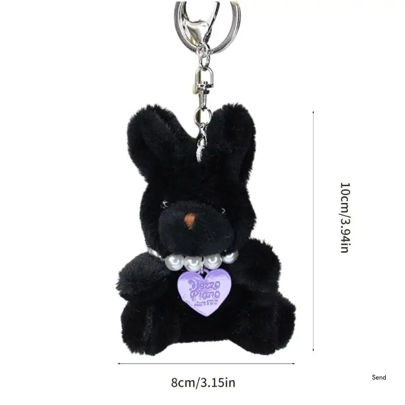 Stylish Heart Phone Chain Multifunctional Keyring Y2K Fashion Key Chain Jewelry