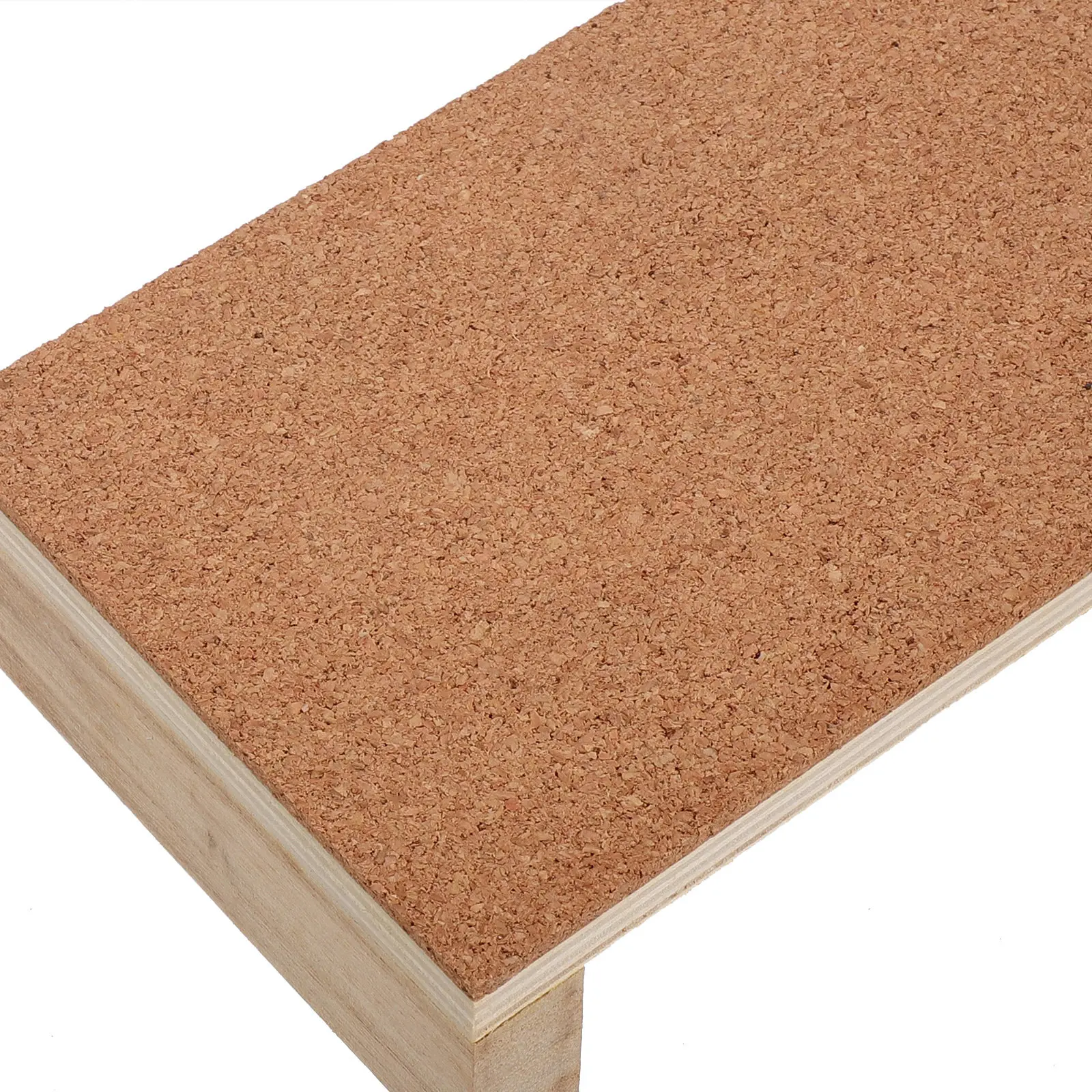 Cork-Surfaced Specimen Display Board Wooden Pinning Spreading Mounting Tool for Butterfly Wings Entomology Lab Specimen Shaping