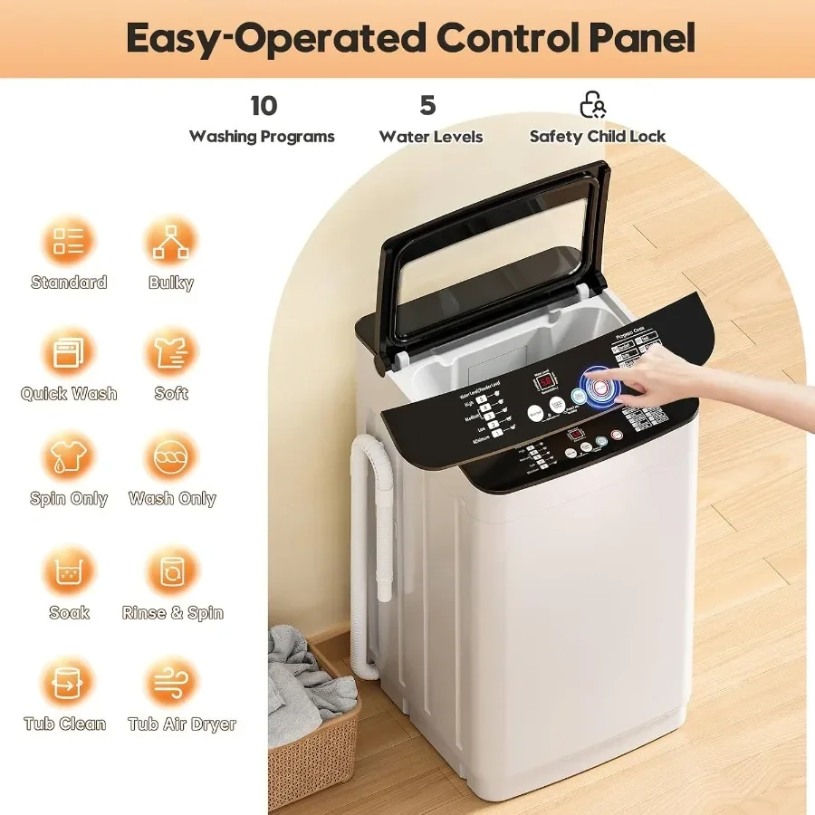 Portable Washing Machine, Fully Automatic Portable Washer