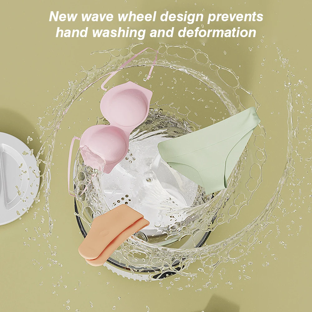 Cordless Small Washing Machine with Laundry Cup Automatic Laundry Cup Rechargeable Mini Special Washer for Baby Clothes image 5