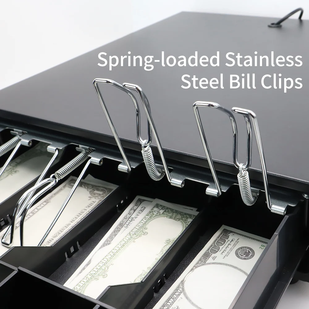 GTCODESTAR GT-C330 tiroir-caisse POS Machine boîtier en métal boîte RJ11 RJ12 électrique argent casier caisse enregistreuse tiroir pour supermarché