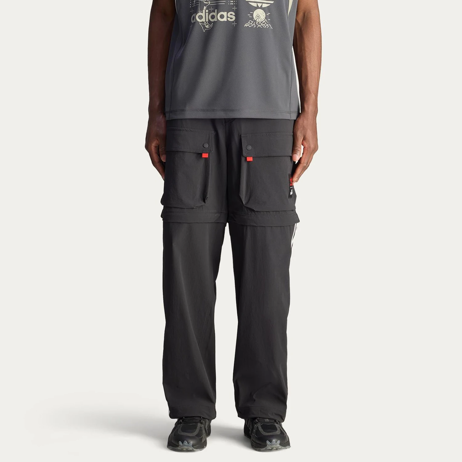 Adidas Originals Trefoil Men's Pocket Detachable Sports Trousers JM3260