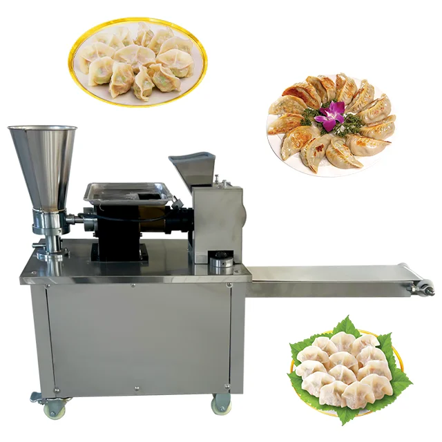 6000-12000pcs/h Dumpling Machine Forming Mold Jamaican Patty Filling  Machine Automatic Gyoza Ravioli Making Machine