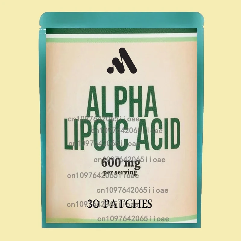 

Alpha Lipoic Acid Transdermal Patches with Vitamin B1 CoQ10-Supports Antioxidant Health 30 Patches