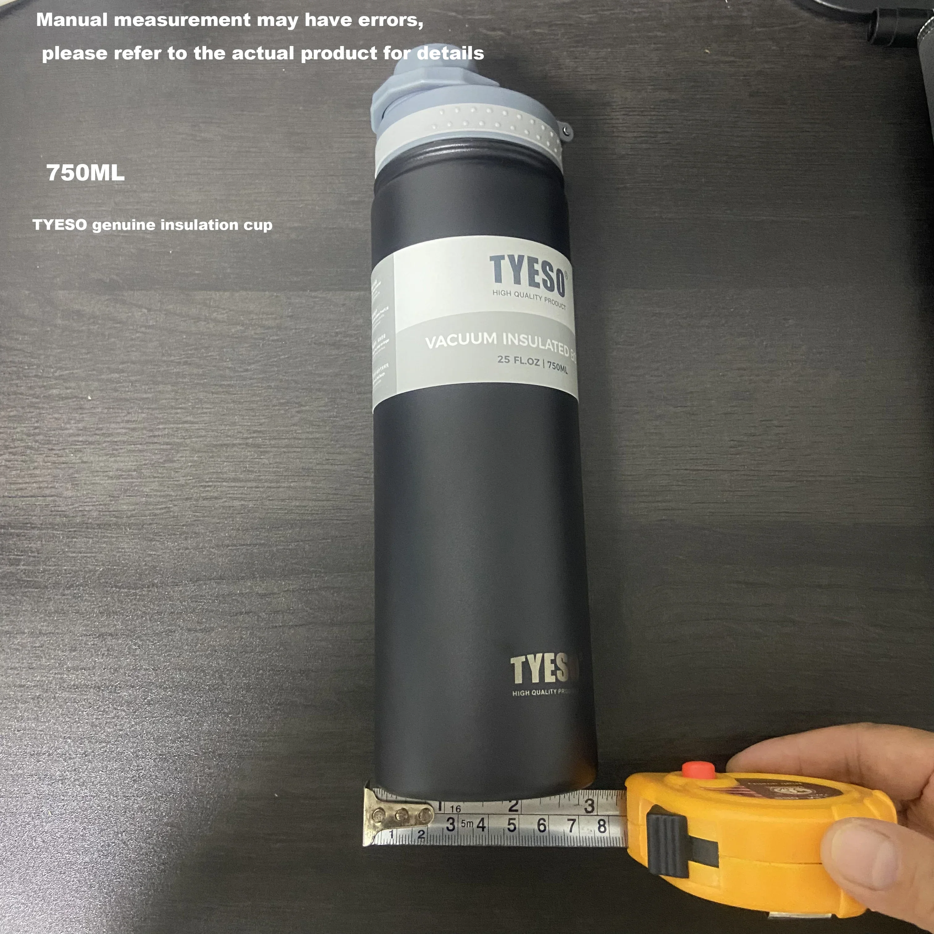 750ML Tyeso Thermos Bottle Stainless Steel Vacuum Flask Insulated Water Bottle Travel Cup For children Coffee Mug Termica image 4