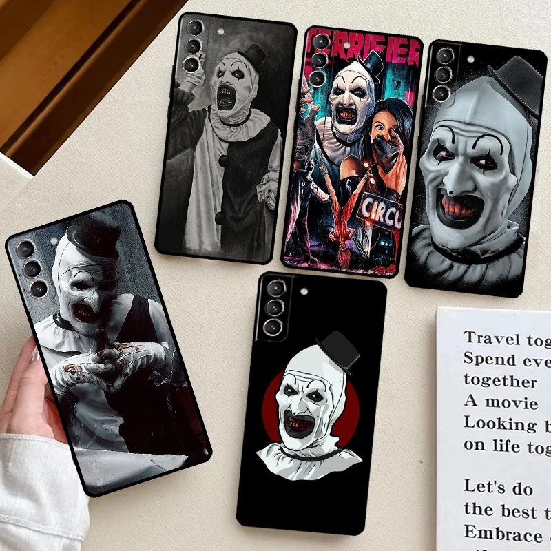 Terrifier Case For Samsung Galaxy S23 S24 Ultra S22 S21 Plus Note 10 Note 20 S9 S10 S20 S21 FE Cover