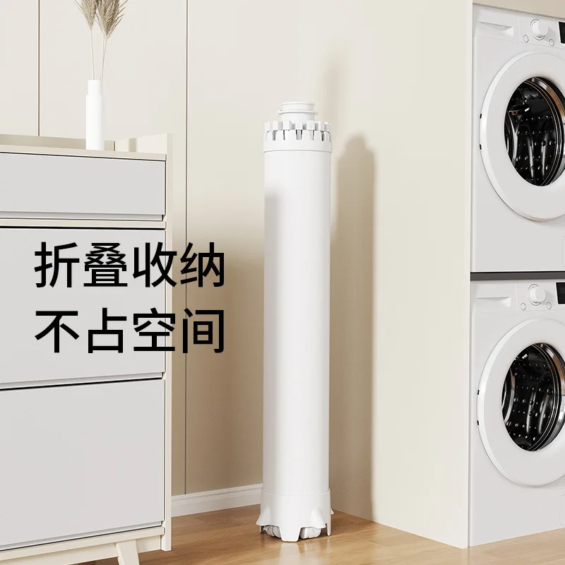 tendedero, tendedero plegable de piso a techo, uso doméstico en balcón