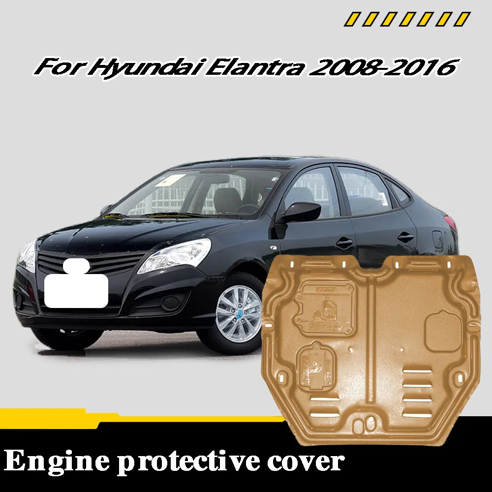 

For Hyundai Elantra 2008-2016 1.6L Vehicle Specific Splash Resistant High Quality Engine Protection Cover Lower Mudguard