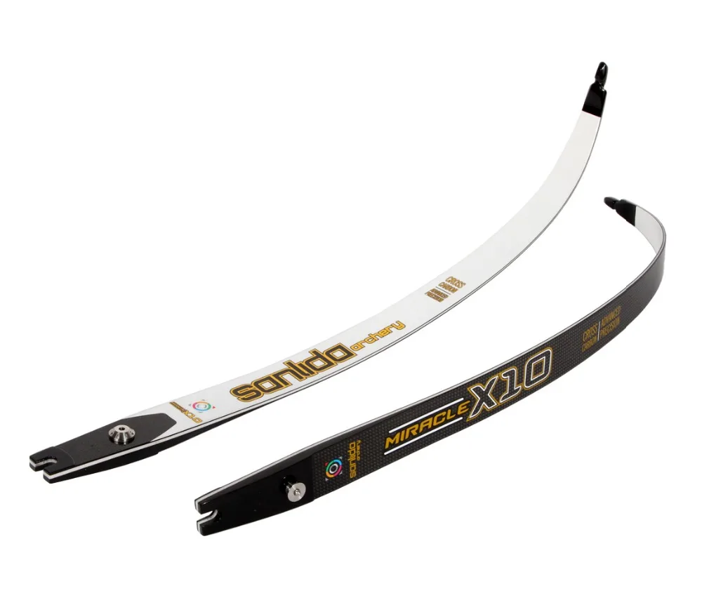 

Sanlida Miracle X10 ILF Limbs Archery 70" 16-46 LBS Carbon Fiber High-End Recurve Bow Limbs Target Archery Outdoor Sport