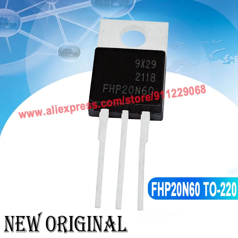 

(5 шт.) FHP20N60 TO-220 600V 20A / MBR20300CT 300V 20A / SR10200CT 200V 10A / STPS30S45CT 45V 30A TO-220