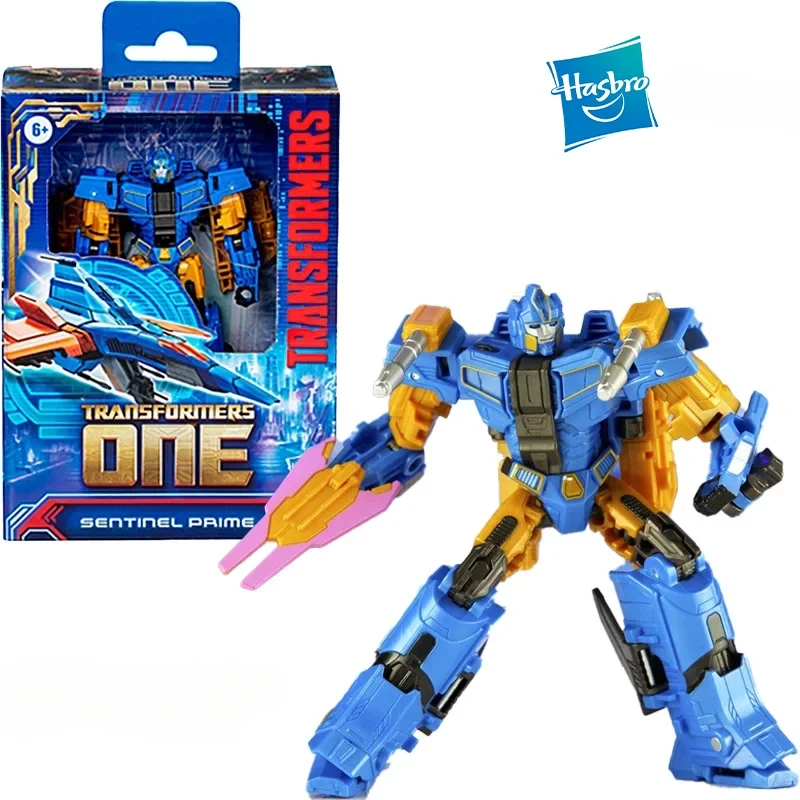 Original Hasbro Transformers Sentinel One Prime Model Toy Anime Gift New In Stock Item Action Figure Robot Gift