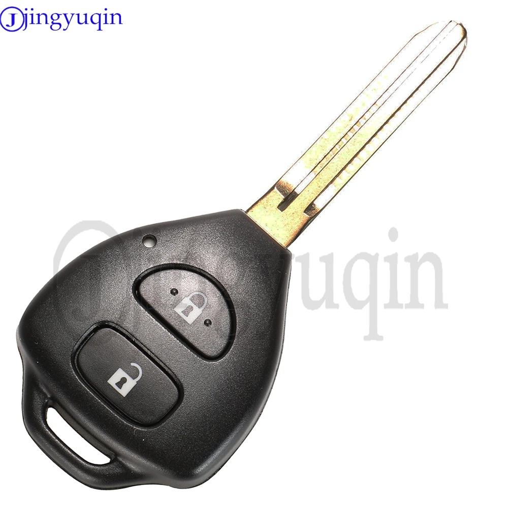 Jingyuqin 2/3/4Buttons B41TA 433Mhz 4D67/G Chip Remote Car Key For Toyota Forruner Hilux Innova Corolla Innova Yaris 89070-52E61