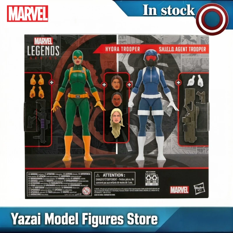 

Original Marvel Legends Series S.H.I.E.L.D. Agent Trooper and Hydra Trooper Action Figure Model Gift Toys
