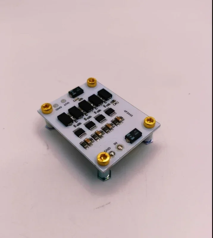 Nvarcher LT3045 Ultra Baixo Ruído Quatro Paralelo Módulo Regulador De Tensão, Substrato De Alumínio