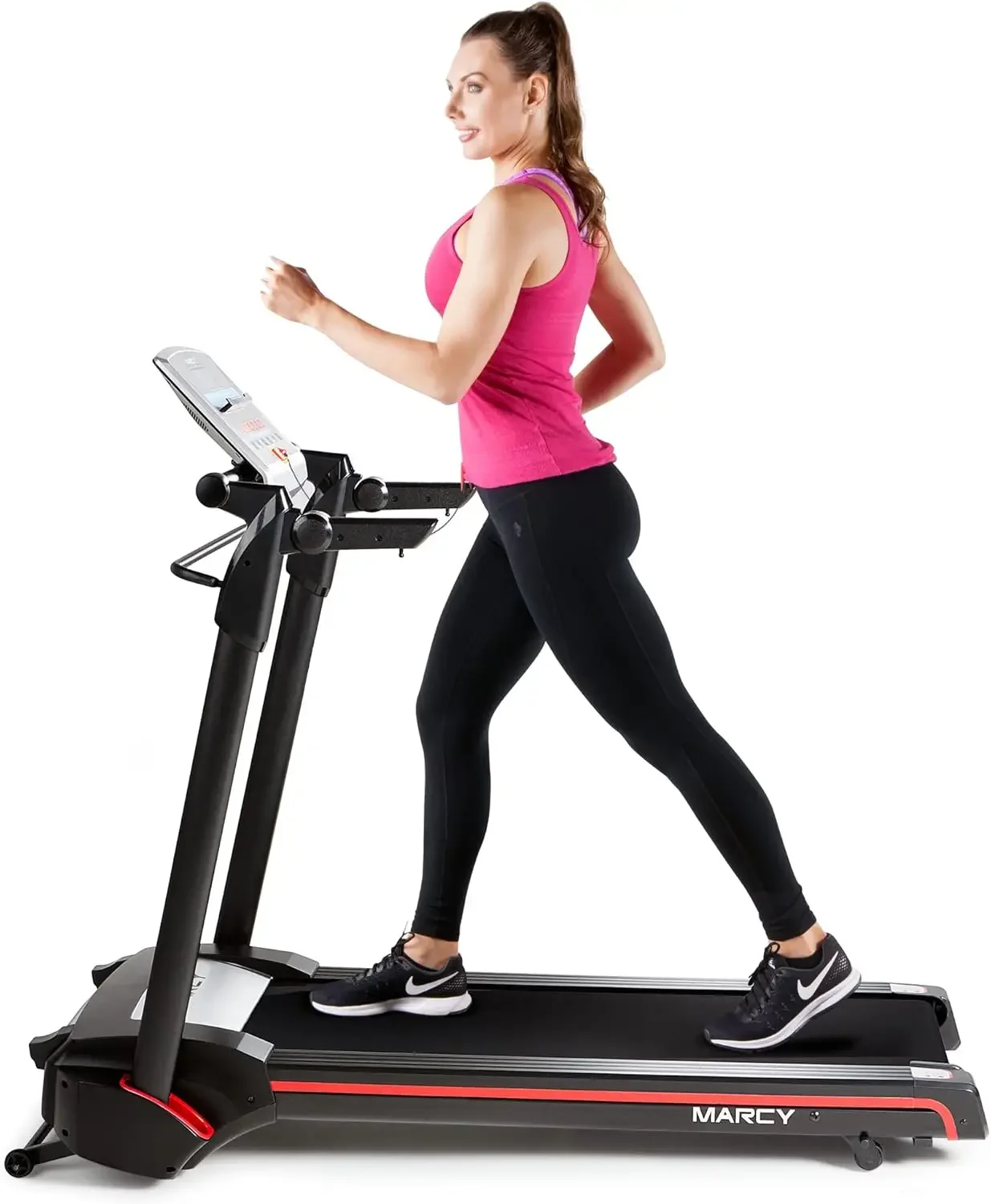 

Easy Folding Motorized Treadmill/Pre Assembled Electric Running Machine JX-651BW black 30.00 x 66.00 x 126.00"