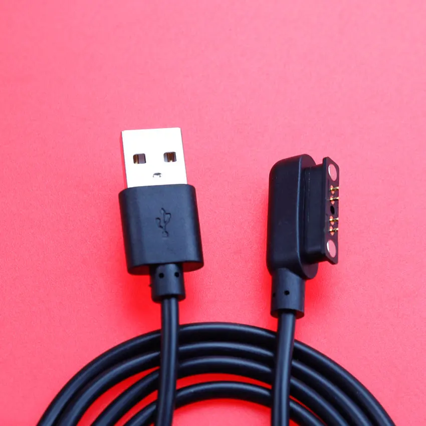 Cltgxdd 2Pin 3Pin 4Pin Male Female Pogo Pin Spring Loaded Magnetic Connector USB Data Charging Cable