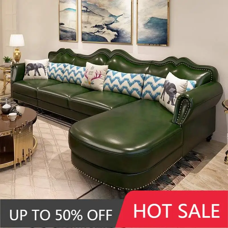 Orange European Living Room Sofas High Back Dark Green Lazy Living Room Sofas Lounges Japanese Divano Soggiorno Sofa Furniture