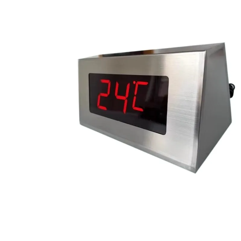 High-precision large-screen temperature monitor, bath, hot spring, sweat, waterproof, charging, digital display thermometer
