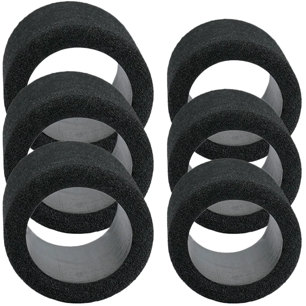 

6 Pcs Inflatable Cylinder Protective Cover Bike Pump Air for Bicycle Water Proof Cycling Accessories Sponge Covers