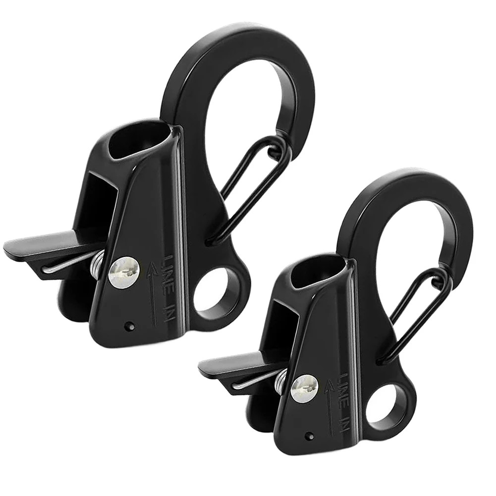 1pc Yacht Sliding Anchor Hook Stainless Steel Adjustable Bumper Rope Hooks Line Clips For Fender Boat Spring Hook Replace Parts