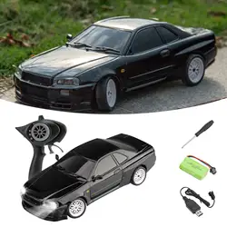 1/18 RC Drift Tyre Car Model 4WD High Speed Model Vehicle Racing Vehicles Drifting Tyre Sports Race Car for Gift Children Adults