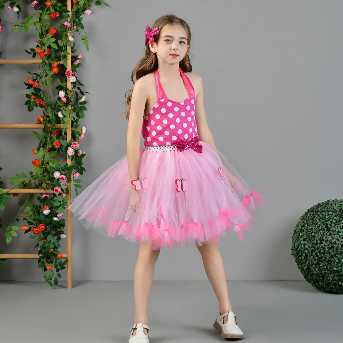 Butterfly Ladybug Animal Performance Costume Halloween Christmas Children Cosplay Costume Girls Stage Performance Party Dresses