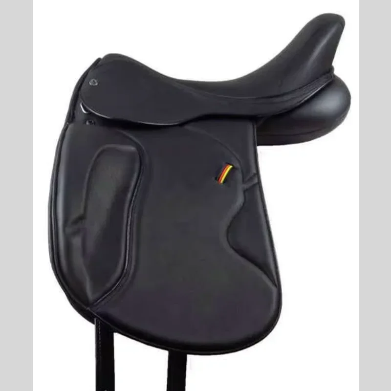Yuko Dressage Leather Harness for Horse Racing Carriage and Saddle Horse Pet Training Equipment