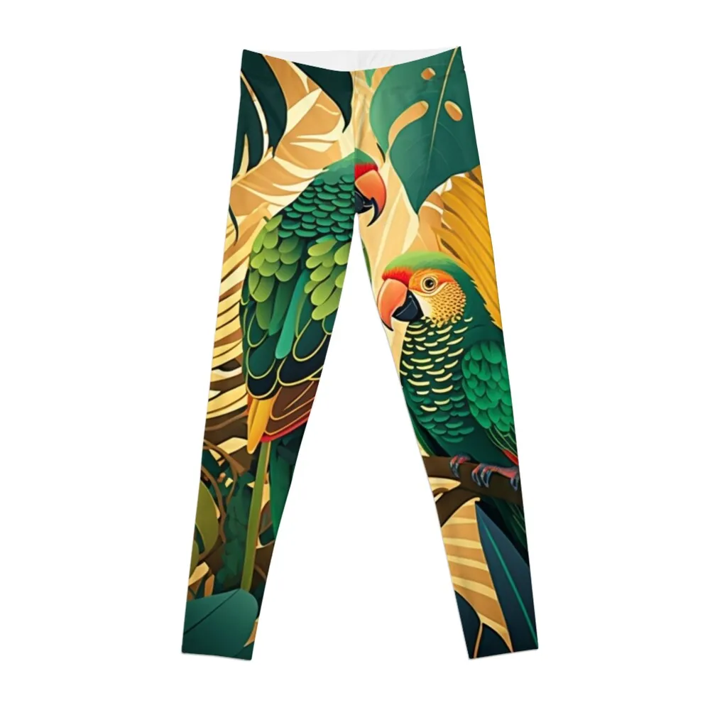 Paradise Parrots Leggings Women's fitness legging gym sporty woman gym Womens Leggings