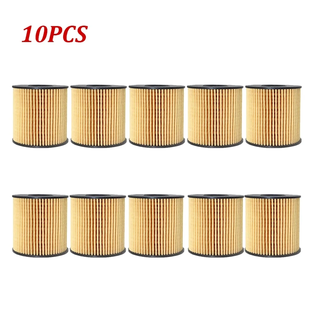 10Pcs Oil Filter For Peugeot 207 1.6 2006-2013 206 3008 307 308 407 Citroen C4 C3 C5 DS3 DS4 DS5 Ford Transit 1109X3 11427557012