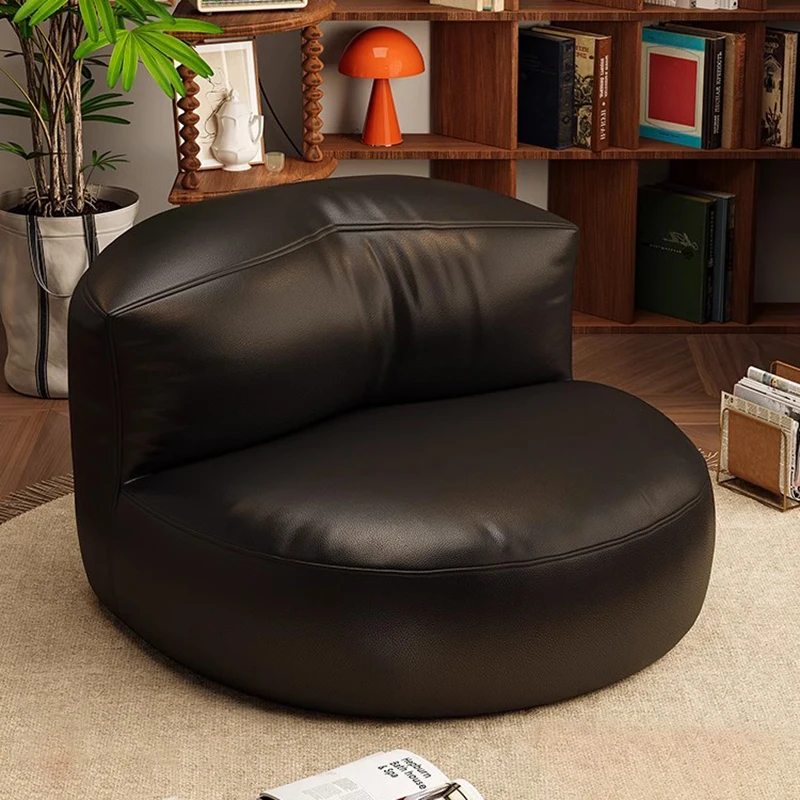 Bedroom Leather Salon Sleep Sofa Ergonomic Kids European Classic Single Couch Tatami Luxury Pouf Chambre Living Room Furniture